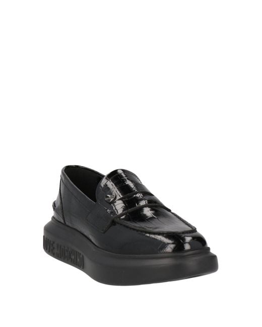 Love Moschino Black Loafer