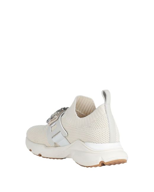 Triver Flight White Trainers