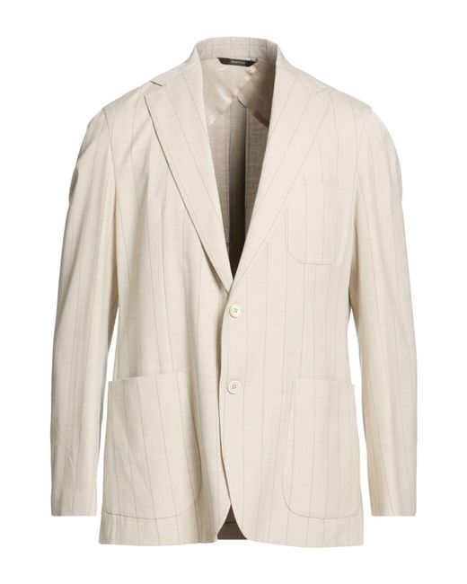 THELAND Natural Blazer Virgin Wool, Silk, Linen, Elastane for men