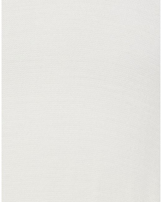 Trussardi White Turtleneck Wool for men