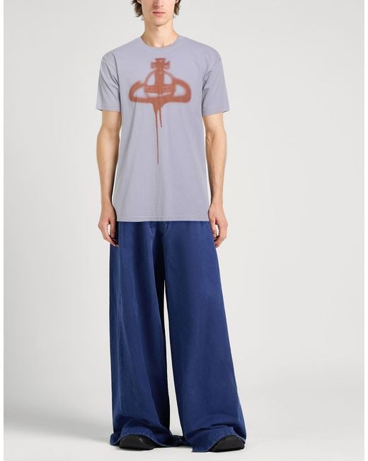 Vivienne Westwood White T-Shirt Organic Cotton for men