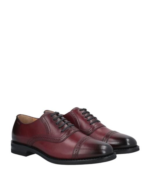 Bally Purple Schnürschuh
