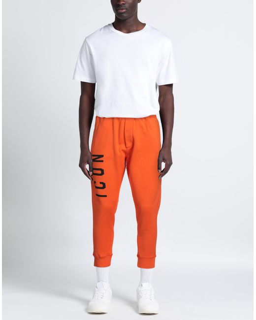 DSquared² Orange Pants for men