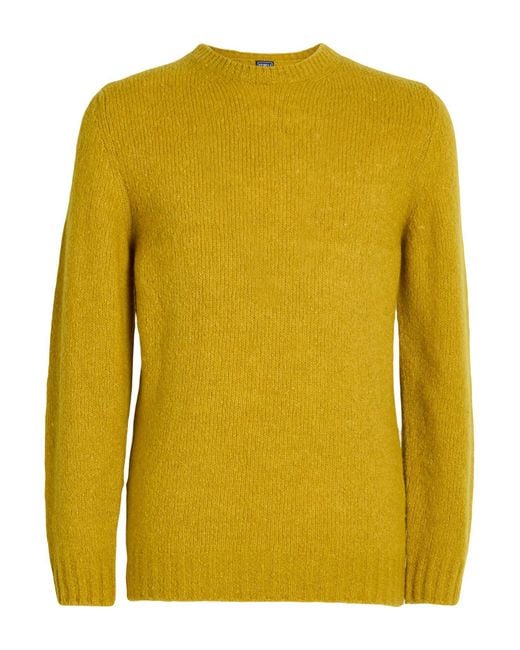 Fedeli Pullover in Yellow für Herren