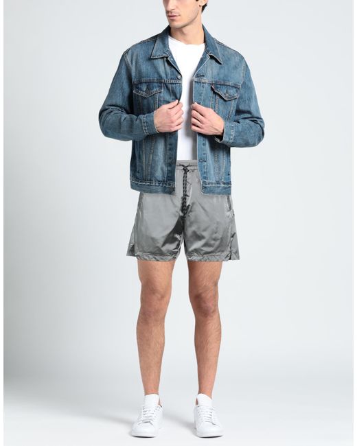 Dondup Gray Shorts & Bermuda Shorts for men