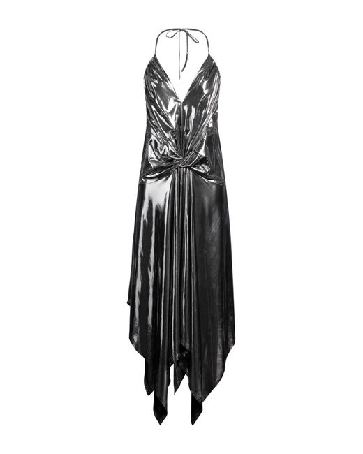 Alexandre Vauthier Black Midi Dress