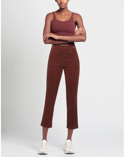 Mother Red Trouser