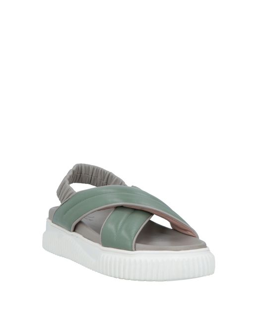 Voile Blanche Gray Sandals