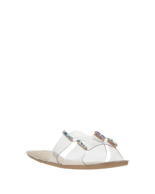 Rodo White Sandals