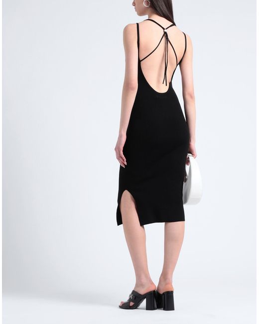 Calvin Klein Black Midi Dress