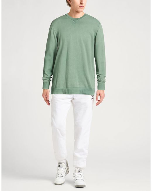 Alpha Studio Green Sweaters for men