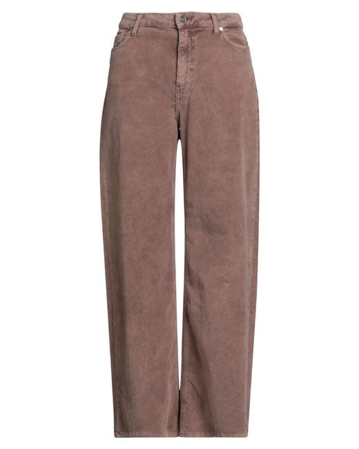 Dixie Brown Pants Cotton, Elastane