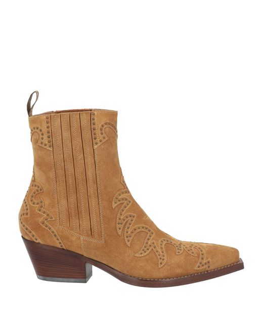 Sartore Brown Ankle Boots