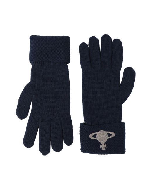 Vivienne Westwood Blue Gloves