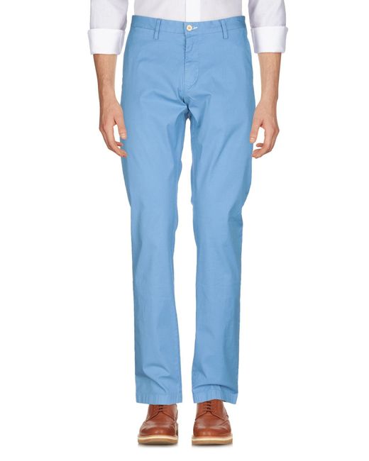 Gant Blue Trouser for men