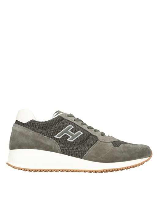 Hogan Suede Low-tops & Sneakers in Military Green (Green) for Men - Lyst