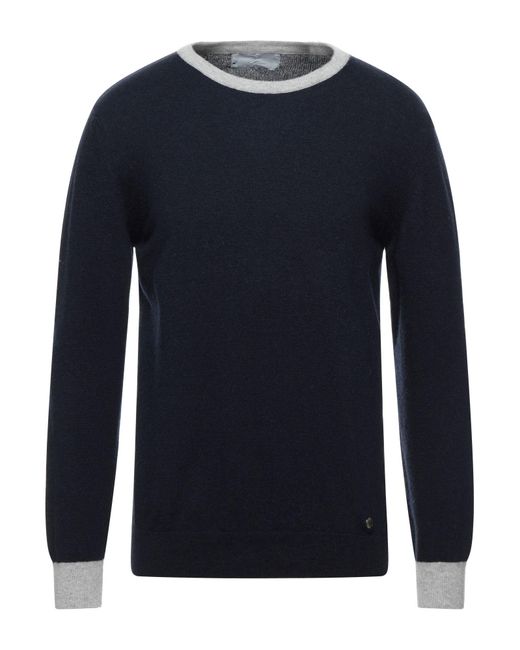 Les Copains Blue Sweater for men