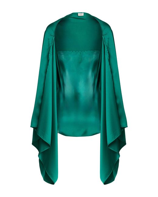 Rebel Queen Green Shrug Polyester, Elastane