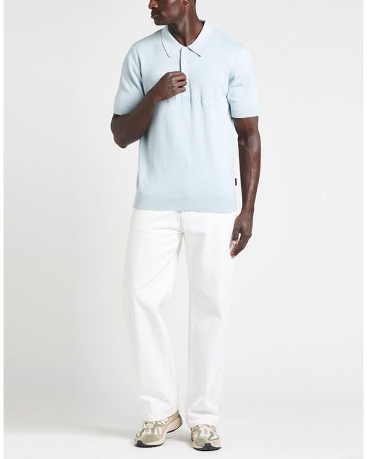 John Richmond Blue Sky Polo Shirt Cotton for men