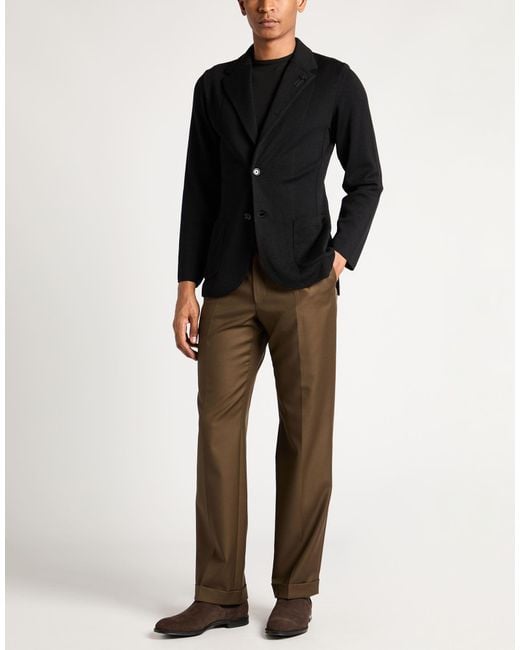 Lardini Black Blazer for men