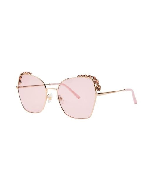 Carolina Herrera Pink Sunglasses