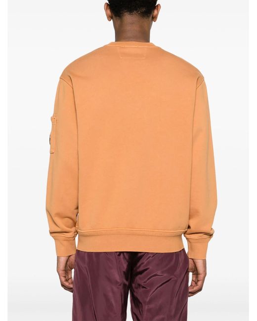 Sweat-shirt C P Company pour homme en coloris Orange