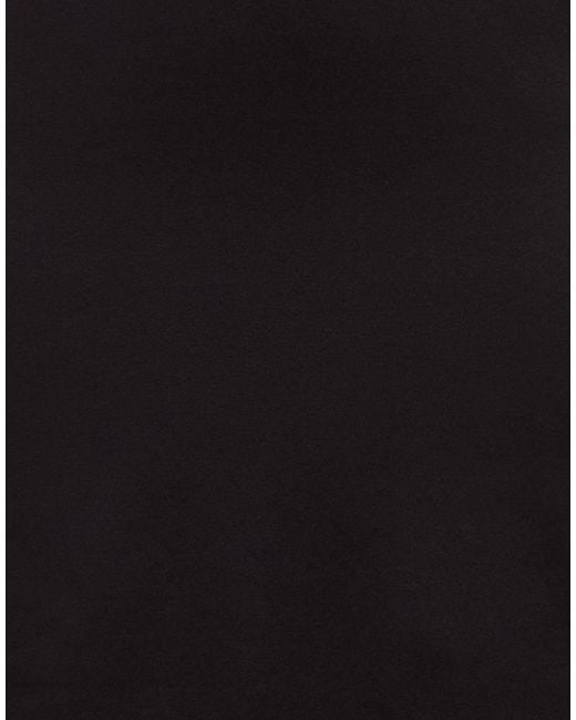Moschino Black Midi Dress Polyester, Elastane