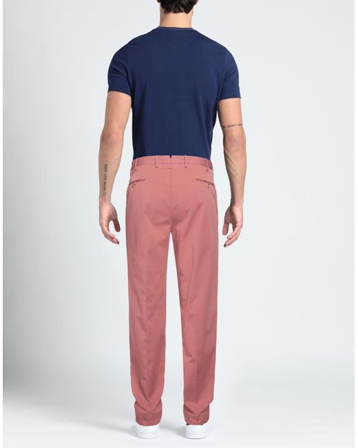 Incotex Pink Trouser for men