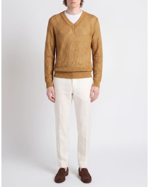 Pullover di Amaranto in Brown da Uomo