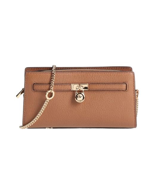 MICHAEL Michael Kors Brown Cross-Body Bag Leather