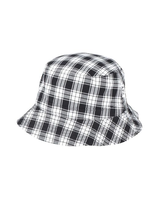 A.P.C. Black Hat for men