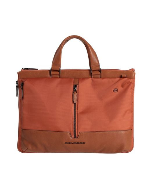 Piquadro Brown Handbag for men