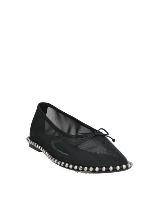 Alexander Wang Black Ballet Flats