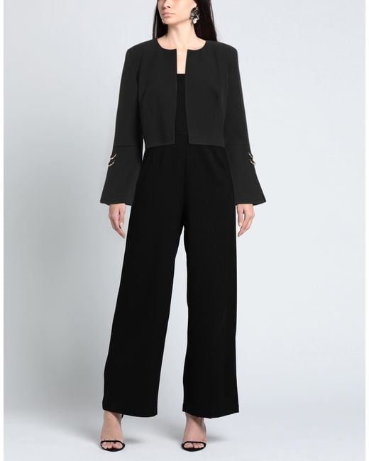Camilla Black Jacket Polyester, Elastane