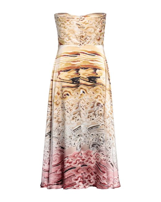 Mary Katrantzou White Midi Dress