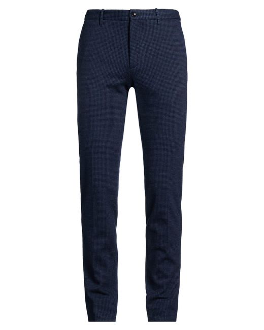 Incotex Blue Pants Cotton, Virgin Wool, Polyester for men