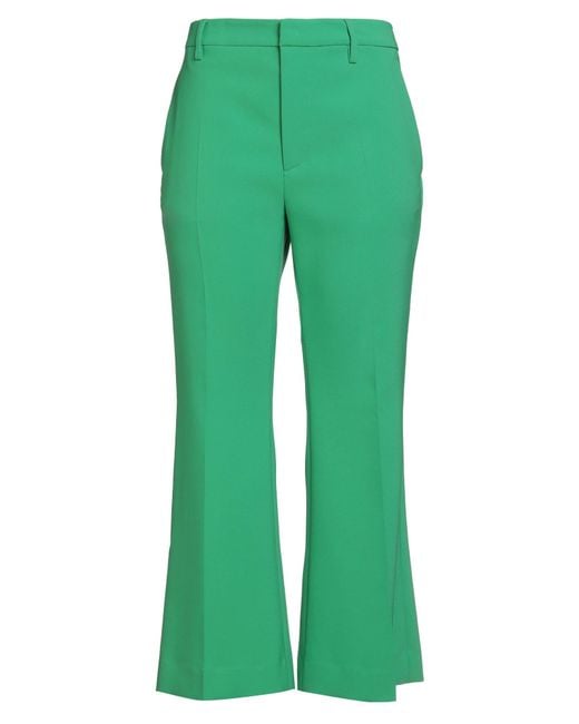 DSquared² Green Pants Polyester
