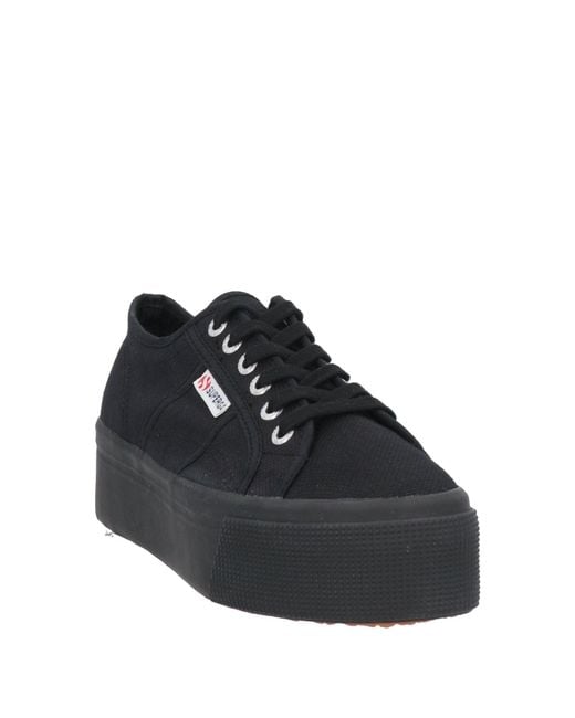 Superga Black Trainers