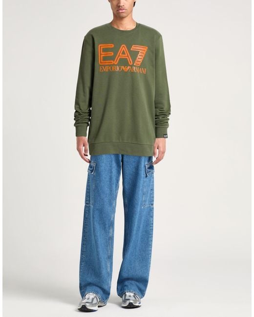 Sudadera EA7 de hombre de color Green