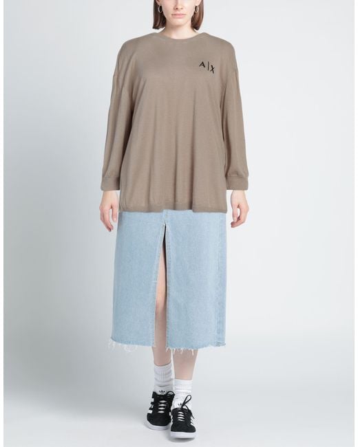 ARMANI EXCHANGE Brown Sweater
