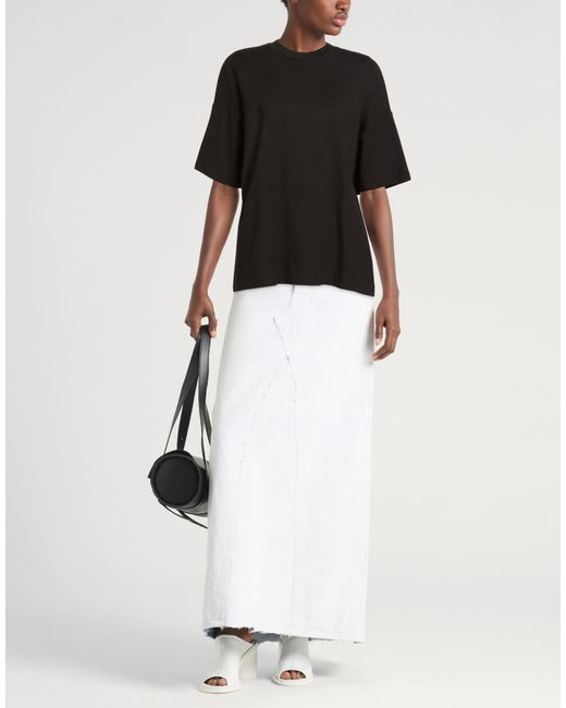 Fear Of God Black T-Shirt Viscose, Elastane