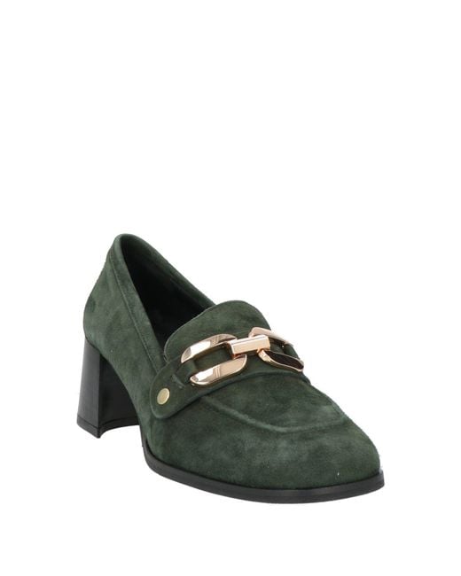 Spaziozero8 Green Mokassin