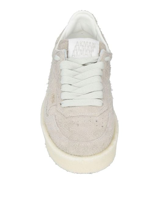 Akman White Light Sneakers Leather