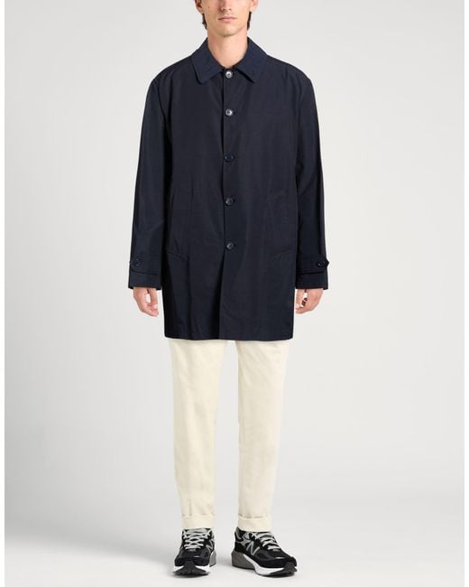 Paltò Blue Overcoat & Trench Coat for men