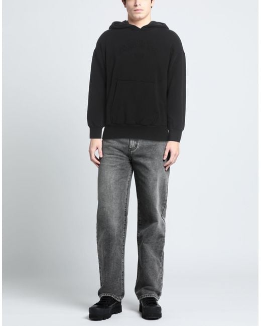 GARMENT WORKSHOP Black Sweatshirt for men