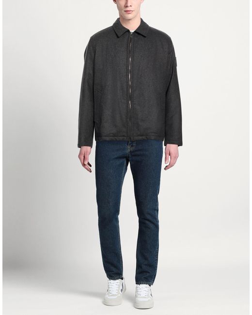 Belstaff Black Jacket Wool, Polyester for men