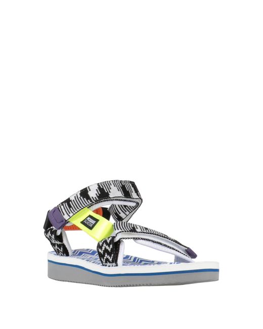 SUICOKE X MISSONI White Sandals for men
