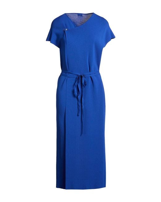 Liviana Conti Blue Midi Dress