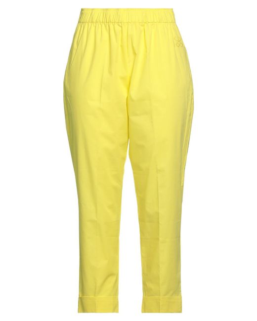 Semicouture Yellow Pants