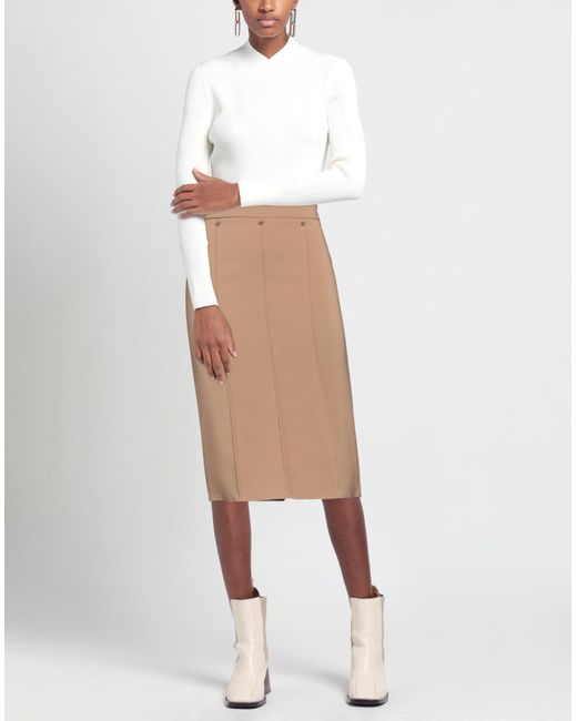 Rinascimento Natural Midi Skirt
